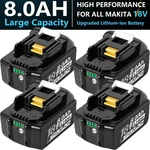 4PACK For Makita 18V Battery 8.0AH Li-ion BL1830 BL1850 BL1840 BL1860B Lxt Tools. Fixed Price $80.00.