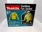 Makita DFJ214ZL 18V Lxt Lithium-ion Fan Jacket, Jacket-large. Fixed Price $260.00.