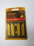 Sears Craftsman 92354 Molding Head Cutter Bit Set - Screen Nos. Fixed Price $14.00.