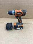 Ridgid R860052 18V Cordless Drill Driver With Abttery No Charger. Fixed Price $79.95.