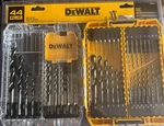 Dewalt Drill Bit Set (44-PIECE) With Medium Tough Case. Fixed Price $28.97.
