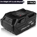 1-PACK For Ridgid R840085 6.0AH Lithium-ion Battery 18VOLT R840087 R840083. Fixed Price $39.99.