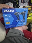 Kobalt Tools 4913884 2-TOOL Combo Kit 24 Volt Max Brushless. Fixed Price $129.99.