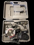 Porter-cable 19.2V Cordless Drill Circular Saw Kit Tested Works Battery Case. Fixed Price $99.00.