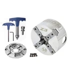 Rikon Z3 Lathe Chuck & Jaw Kit Without Insert. Fixed Price $124.99.