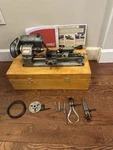 Unimat DB/200 Lathe Iron Cast With Some Accessories Working.. Fixed Price $395.00.