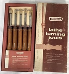 #7 Vtg Craftsman Professional Usa Set 5 Pc 14 1/2 Wood Lathe Turning Chisels. Fixed Price $53.98.