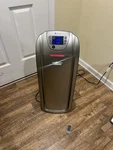 Idylis IAP-10-200 Air Purifier Silver, Hepa Filter With Remote. Fixed Price $129.99.