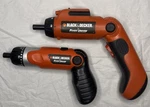 Lot 2 Black & Decker Pivot PD360 9078 Cordless Screwdrivers. Fixed Price $29.99.