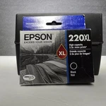 Epson (T220XL120S) Black Ink Cartridge. Expired 11/2020. Fixed Price $13.98.