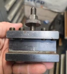 Aloris Bxa #1S Turning & Facing Tool Post Holder Oversize Quick Change 3/4" Usa. Fixed Price $95.00.