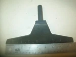9" Ruled By 1/2" Tool Rest 5/8" Post 12" Sears Craftsman Wood Lathe #149.23871. Fixed Price $24.99.