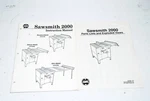 Shopsmith Sawsmith 2000 Instruction Manual, 51 Pages - Original Ss Printing. Fixed Price $25.95.