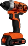 Black+decker 20V Max* Powerconnect 1/4 In. Cordless Impact Driver Kit (BDCI20C). Fixed Price $103.99.