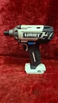 Hart 1/4" HPID01VN 20-VOLT Cordless Impact Driver Bare Tool Only. Fixed Price $24.99.