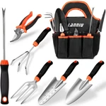 Set - 7 Piece Heavy Duty Stainless Steel Gardening Hand Wit.... Fixed Price $50.65.