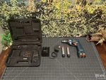 Black & Decker 7.2V Versapak Model Vp 870 Reversible Drill Case And Charger. Fixed Price $20.00.