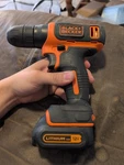 Black And Decker 12V Cordless Lithium Ion Drill Driver BDCD112 Tool. Fixed Price $15.99.