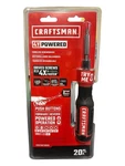 Craftsman 4V Electric Screwdriver Set 300 Rpm Micro-usb Charging Port 3-STAGE. Fixed Price $44.95.