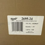 Milwaukee 2695-24 M18 18-VOLT Cordless Lithium-ion Brushless 4-TOOL Combo Kit. Fixed Price $395.00.
