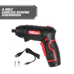 Hyper Tough 4-VOLT Max Lithium-ion Cordless Rotating Screwdriver With Charger. Fixed Price $24.97.