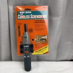Black & Decker 2.4V Cordless Screwdriver Model #9072 Rechargeable Mountable Base. Fixed Price $32.87.