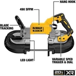 Dewalt DCS374B 20V Max Xr Cordless Brushless Deep Cut Band Saw. Fixed Price $319.00.