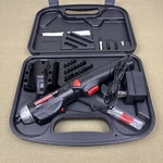 Craftsman 3.6V Cordless Screwdriver Brite W/ Case Bits Charger Tested. Fixed Price $19.99.