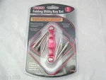 (1) New Toolrich Folding Utility Key Set Phillips Square #1 #2 Slot. Fixed Price $13.90.