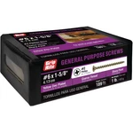 #6 1-5/8 In. #2 Phillips Bugle Head Coarse Thread Gold Screws Lb. Box New. Fixed Price $12.78.
