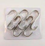 Ikea Hultarp 5 Hooks Set For Kitchen Bath Rail Rod Steel Nickel Plated New. Fixed Price $13.99.