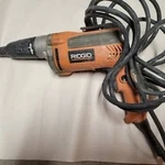 Ridgid R6000 6.5 Amp 1/4 In. Heavy-duty Vsr Drywall Screwdriver. Fixed Price $50.00.