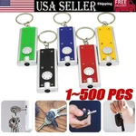 1 500X Mini Keychain Flashlight Led Bulk Small For Outdoor Lot. Fixed Price $156.69.