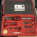 Basically New Mac Tools ST105 Butane Cordless Soldering Iron Kit Gas Powered. Fixed Price $140.00.