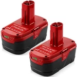 2PACK 8 Ah For Craftsman C3 Xcp Lithium Battery 19.2V 130279005 PP2030 35702. Fixed Price $46.99.