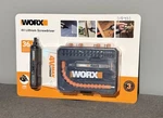 Worx 4V Lithium Screwdriver 36 Piece Set New Unopened. Fixed Price $45.00.