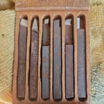 Unimat Tool Cutters, #2820, Set Of 6, Pre-shaped Nos, Austria, #156. Fixed Price $45.35.