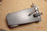 Older Craftsman Round Pipe Bed Wood Lathe Tailstock Assembly W/ Dead Center. Fixed Price $49.99.