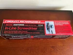 Craftsman Cordless Rechargeable In-line Screwdriver 911141 New Old Stock. Fixed Price $11.99.