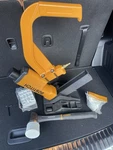 Bostitch Pneumatic 16 Ga. Flooring Nailer Kit And Staples. Fixed Price $225.00.