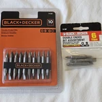 Black & Decker Double End Screwdriving Bit Set 71-081 10 Piece Drill Driver New. Fixed Price $16.99.