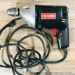 Vtg Sears Craftsman 3/8" Corded Drill 315.11360 Variable Speed Vsr Chuck Key. Fixed Price $24.87.
