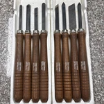 Sears Craftsman Wood Turning Chisel Set Of 8, #9 2859, Super Clean. Fixed Price $79.00.