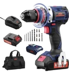 Cordless Hammer Drill Set,dextra Brushless Driver KIT,20V Impact. Fixed Price $59.89.