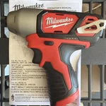 New Milwaukee M12 2462-20 1/4" Cordless Impact Driver Hex Belt Clip Volt. Fixed Price $60.89.