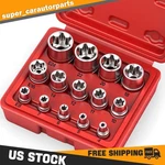 14PCS Torx Star Bit Female Socket Set Automotive Shop Tools External E4-E24. Fixed Price $16.89.