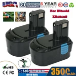 3500MAH For Hitachi 18V EB1812S Battery EB1820L BCC1812 EB1814SL Cordless Drill. Fixed Price $49.99.