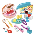 Little Dentist Color Dough Set, Dental Tools Kit Drill And Fill Us Seller. Fixed Price $19.02.