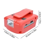 Led Usb Type Charger Battery Adapter For Dewalt 14.4V 20V Li-ion Converter. Fixed Price $19.66.