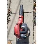 Homelite Gasoline Handheld Leaf Blower, Red/black Lightweight Yard Tool. Fixed Price $62.96.